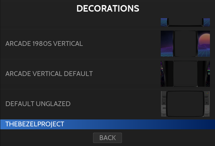 Decorations (bezels) | RetroBat Wiki