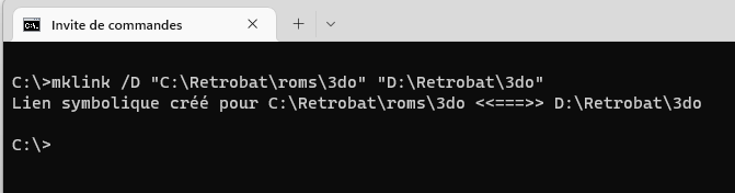 Symbolic links | RetroBat Wiki